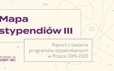 Kto wspiera rozwój młodych ludzi w Polsce? Ukazała się “Mapa stypendiów III” – największy  raport z badania programów stypendialnych