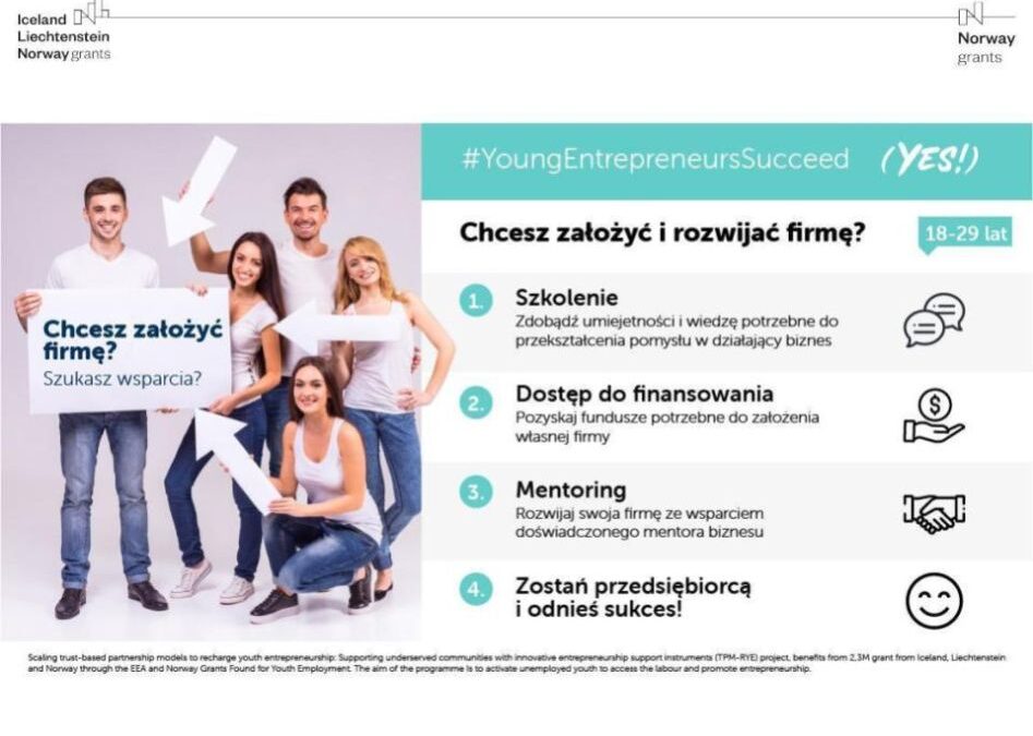 Fundacja Youth Business Poland – pomaga początkującym przedsiębiorcom