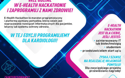 Warsaw Health Innovation Hub z nową inicjatywą dla młodych informatyków – trwa rejestracja na e-Health Hackathon